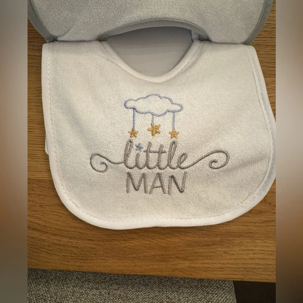 Blue Infant Bibs (Pack of 4) NWT